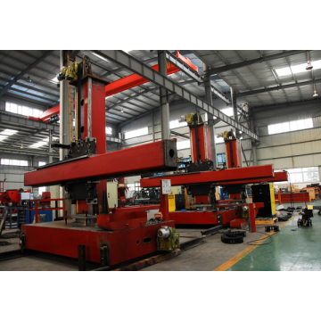 Welding Column and Boom untuk Double-Wall Oil Tank